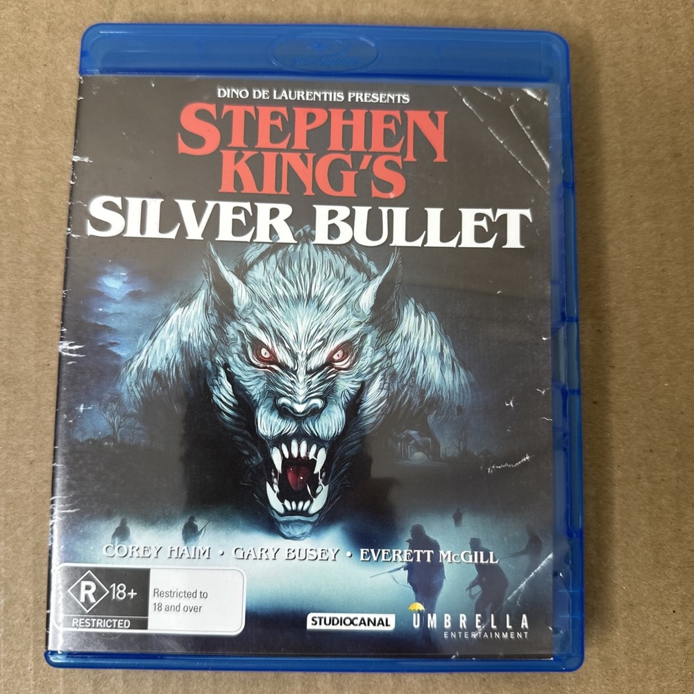 Stephen King's Silver Bullet Blu-ray 1985 Horror Import Region B Umbrella